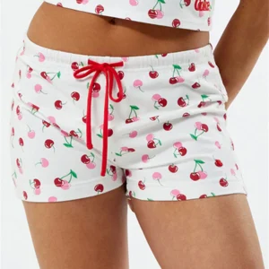 Women s Lightweight Cotton Pajama Shorts